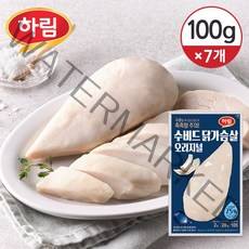 [냉장] 하림 수비드 닭가슴살 오리지널 110g 7개