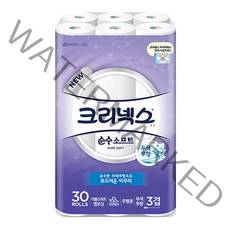 유한킴벌리 크리넥스 순수 소프트 27m 30롤 1팩