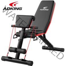 ADKING 가정용벤치프레스 인클라인 윗몸일으키기 덤벨벤치 피트니스 헬스의자 각도조절, 표준형 7단 조정 내하중 175kg