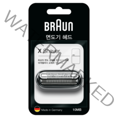 브라운 시리즈 X 면도기 날망, 10MB, 혼합색상