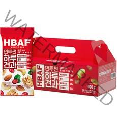 HBAF 먼투썬 하루견과 기프트세트 레드, 600g, 1세트