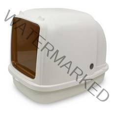 도그씨 캣아이디어 캣이어 하프돔 대형 (XL) 고양이 후드화장실