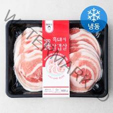 몬스터쉐프의 흑돼지 꽃삼겹살 (냉동), 600g, 1개