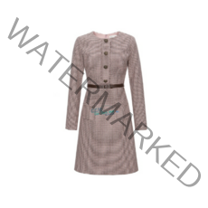 잇미샤 라운드넥 벨티드 원피스 ITLCYOP990