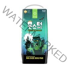 푸르미 몬스터 패드 강아지 배변패드 50매, 1개