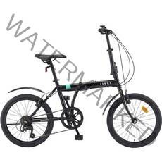 2022 스마트 콤마20S 20인치 폴딩 미니벨로 접이식자전거, 블랙