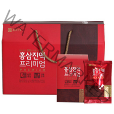종근당 홍삼선물세트 6년근 홍삼진액 프리미엄 30포, 1개