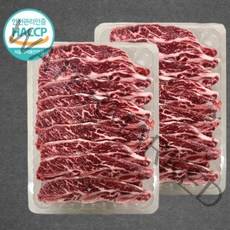 [평일14시이전주문당일출발]겉기름손질 꽃갈비 LA갈비 4kg (2kgX2EA)