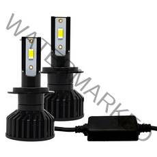 HCR 24000루멘 6500k LED 헤드라이트 안개등 H7 2p, 블랙, 1개