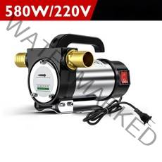 동력 오일펌프 12V 24V 220V 직류 디젤 펌프 주유기 등유 경유 기름 플러스 마이너스, 220V개