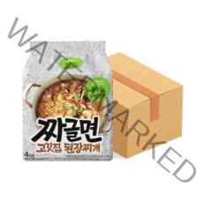 풀무원 짜글면 고깃집 된장찌개 4개입 x 8봉