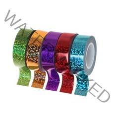리듬 체조 장식 홀로그램 반짝이 테이프 링 스틱 액세서리 15mm * 5m 와시 DIY 마스킹 Y51D, 7HH401407-C