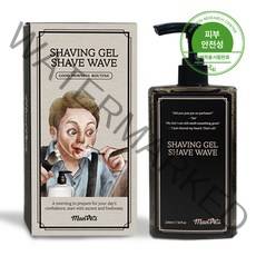 맨베티 쉐이브웨이브 저자극 이끼추출물 쉐이빙젤, 230ml, 1개