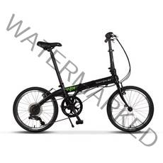 다혼 2022년형 미니벨로 VYBE D7, 블랙, 140cm