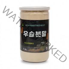 우슬분말 300g 이중밀폐통 정든팜 국산 쇠무릎뿌리, 상세페이지 참조