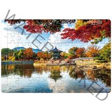 치매예방퍼즐 게임 기억나 63조각 경복궁 향원정, 단품