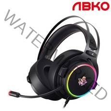 앱코 해커 B890U 가상 7.1 RGB 노이즈 캔슬링 마이크 3D 게이밍헤드셋