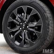 간지 올뉴모닝 16인치 타이어 휠 마스크 익스테리어 데칼 카본 패션 스타일링 튜닝 스티커, D타입