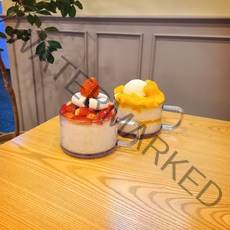 트라인탄 아이스크림 컵, 14oz, 민트