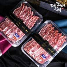 [대동배식탁]미국산프라임등급손질잘된꽃LA갈비(1.1kg+1.1kg)2.2, 단품
