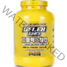 지웨이 지플렉스웨이 WPI 단백질 보충제 쿠키앤크림, 2kg, 1개