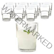 삼호유리 데일리 카페 유리컵 202ml LG-104007, 12개입