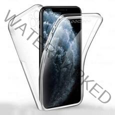 사은품 아이폰 전기종 풀커버 튼튼한 방탄 투명 젤리 기본 실리콘 케이스