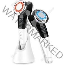 Kiboer 갈바닉 이온 페이셜 마사지기, 화이트, Kiboer-117