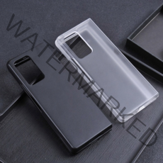 코지박스 지폴드4 z폴드4 반투명 케이스 투명 블랙 하드 투명케이스