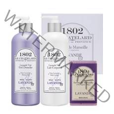 트루라벤더 샤워젤 + 바디로션 + savrm + 기프트박스, 베르가모오렌지