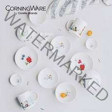 코닝웨어 스누피 홈 2인 14p 도자기 식기세트, 단품