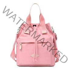 캐주얼 스트링 기저귀 백팩, 핑크