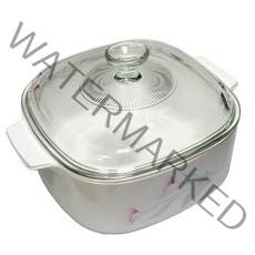 코렐냄비 코닝 백합 직화냄비 유리냄비 2사이즈, 1.5L, 1개