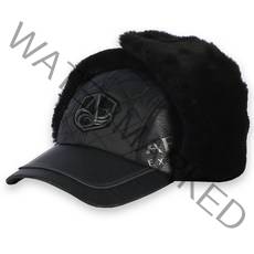  아티누스 웜캡 동계모자 낚시모자 AC-399, 블랙L