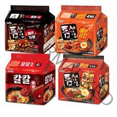 [팔도신제품] 틈새라면5입+틈새 매운김치 4입+틈새매운짜장 4입 + 칼칼닭면 4입, 1세트