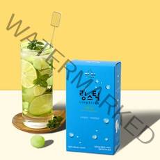 허브아삭 링스틱 블루 포도당 엘아르기닌 에너지충전 L아르기닌 운동 전후 맛있는 수분 보충 아르지닌 포도당 5종복합유산균 비타민 타우린 아미노산 분말 스틱 청포도맛 6g x 20스틱, 1박스