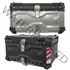 [당일국내발송] 도도 오토바이 알루미늄 탑박스 45L 55L 65L 80L 100L 배달통 스쿠터 탑박스, 실버 기본