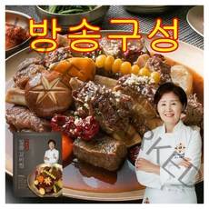 [방송구성] 이종임의 일품 갈비찜 600g x 7팩 (총 4.2kg), 단일구성