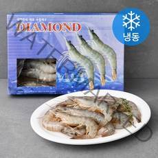 다이아몬드 흰다리새우 16-20마리 (냉동), 500g(M), 1팩