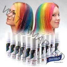 그래프토비안 헤어컬러 스프레이 150ml, 글리터블루, 1개