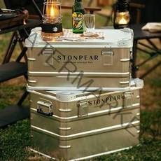 알루미늄 캠핑 박스 수납함 컨테이너 상자, 캠핑박스 30L ALX30