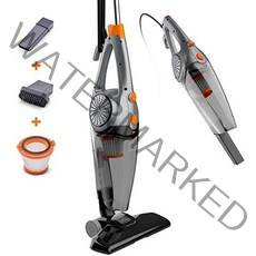 블랙앤데커 3-In-1 Upright Stick 핸드헬드 청소기 Cleaner 워셔블 HEPA 필터 파워풀 Corded 480-와트 Motor 울트라 경량 Crev아이스 툴 Sma, 3-in-1 초경량 스틱 진공