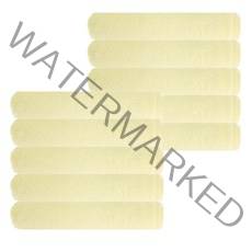 송월타월 업소용 세면타올 76g 면사, 노랑, 10개