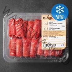 백년미소 국내산 소고기 정육 2등급 샤브샤브용 (냉동), 300g, 1개