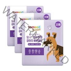 탐사 프리미엄 강력흡수 배변패드 라벤더향, 3개, 점보형(76*90cm) 20매, 20매