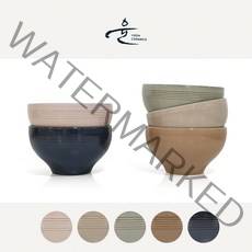 [AAY_9437135] 윤도자기 다인 밥그릇 공기 청옥 심플그릇 식기 도자기그릇 그릇 도자기밥그릇