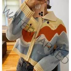 하우스 오브 써니 수비니어 하이 타이드 니트 가디건 소울 서퍼 웨이브 라이더 돌핀 수베니어 여름 볼레로