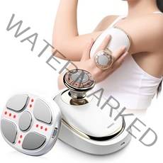 Windee 바디 마사지기 고주파 마사지기 초음파 RF LED케어 EMS 미전류 IPX8급 방수 다기능 전신사용 충전식, 화이트