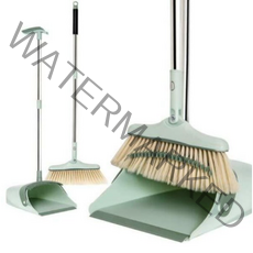 스탠딩 서서 쓰는 긴 롱 빗자루 쓰레받기, 1개