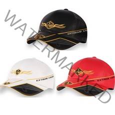 [ 아티누스 ]AC-380/블랙 레드 화이트 모자챙에 자석이 내장되어 완전 편리해요, M